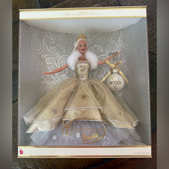 New Barbie Celebration 2000 Edition Doll Special Collector's Item- Mattel 28269 - Picture 8 of 8